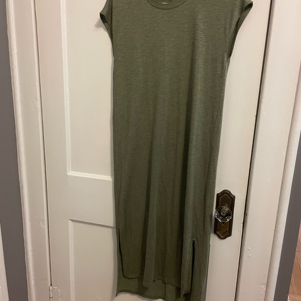 Madewell Olive Midi Dress